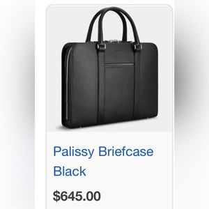 Carl Friedrik Palissy brief case Brand new